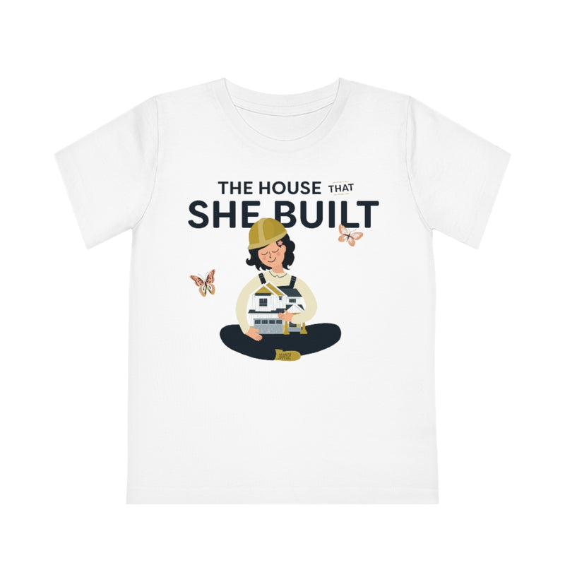 She Built Kids'  T-Shirt